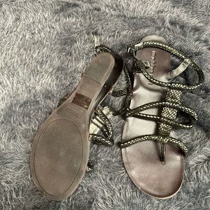 Madden Girl Black Strappy Sandals